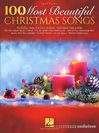 100 Most Beautiful Christmas Songs (Easy Piano Songbook) - Sample Pack Artwork