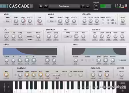 112dB Cascade v1.3.0 [WiN] - Sample Pack Artwork