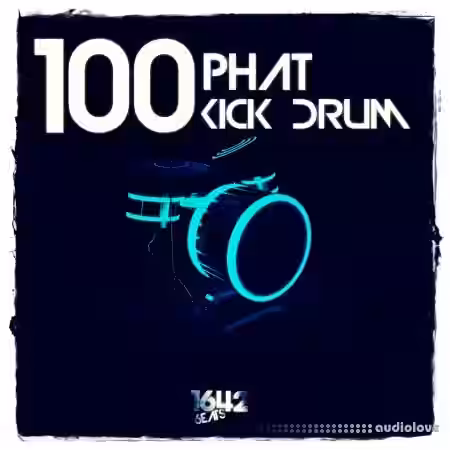 1642 Beats 100 Phat Kick Drums [WAV] - Sample Pack Artwork