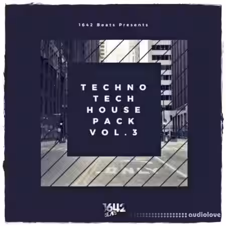 1642 Beats Techno Tech House Pack 3 [WAV] - Sample Pack Artwork