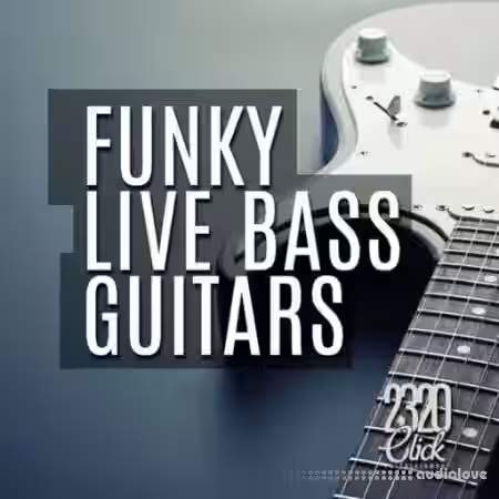 2320 Click Entertainment Waites Funky Live Bass Guitars [WAV] - Sample Pack Artwork
