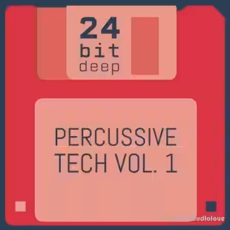 24 Bit Deep Percussive Tech Vol.1 [WAV] - Sample Pack Artwork