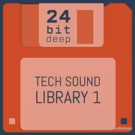 24 Bit Deep Tech Sound Library 1 [WAV] - Sample Pack Artwork