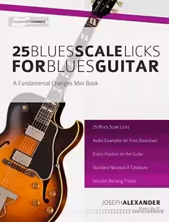 25 Blues Scale Licks for Blues Guitar - Sample Pack Artwork