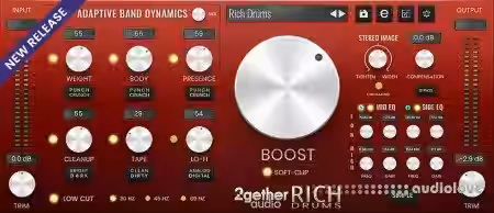2getheraudio RICH Drums v1.0.1.8840 [WiN] - Sample Pack Artwork