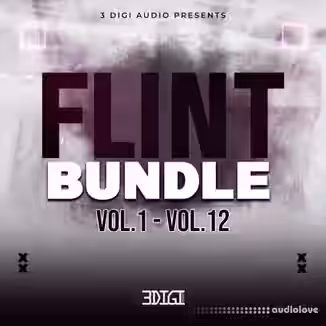 3 Digi Audio Flint Bundle (Vol 1 - Vol 12) [WAV]