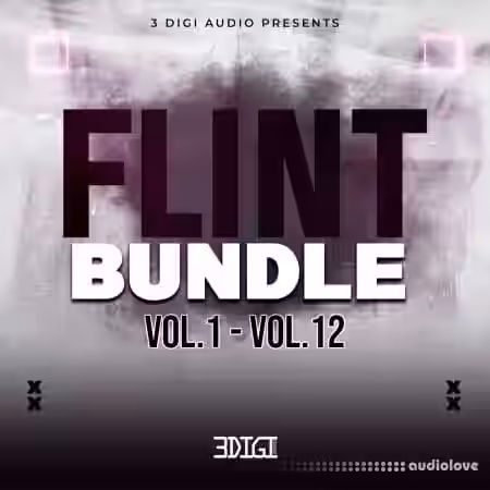 3 Digi Audio Flint Bundle (Vol 1 - Vol 12) [WAV] - Sample Pack Artwork