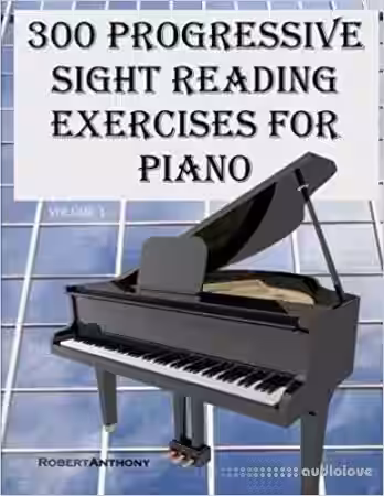 300 Progressive Sight Reading Exercises for Piano - Sample Pack Artwork