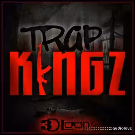 3D Loops Trap Kingz [ACiD, WAV, REX, AiFF] - Sample Pack Artwork