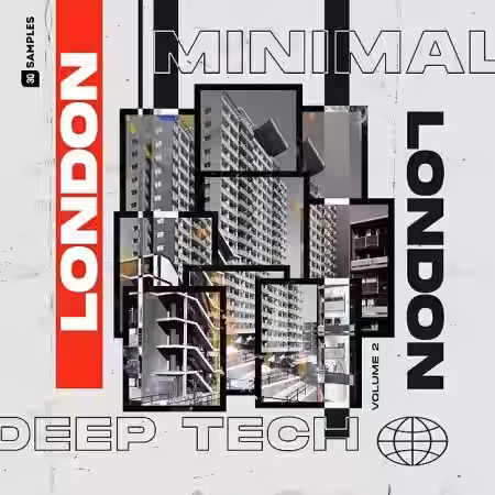 3Q Samples London Minimal Deep Tech V2 [WAV] - Sample Pack Artwork