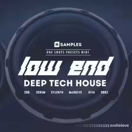 3Q Samples Low End Deep Tech House [MiDi, WAV, Synth Presets] - Sample Pack Artwork