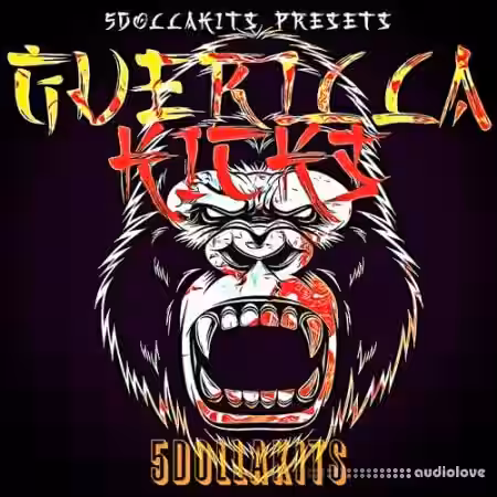 5DOLLAKITS Guerilla Kicks [WAV] - Sample Pack Artwork