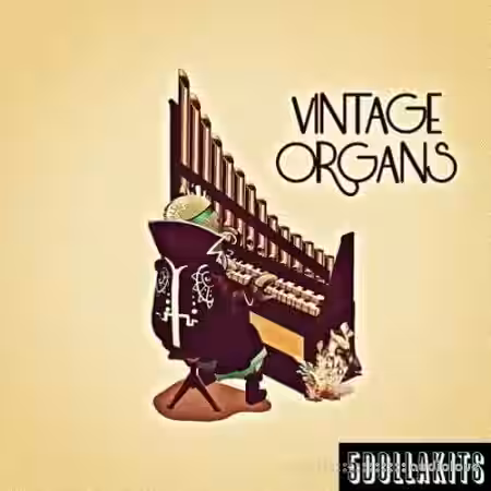 5DOLLAKITS Vintage Organs [WAV] - Sample Pack Artwork