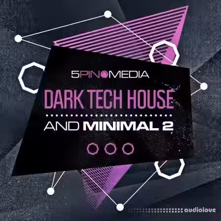5Pin Media Dark Tech House and Minimal 2 [WAV, MiDi, REX] - Sample Pack Artwork