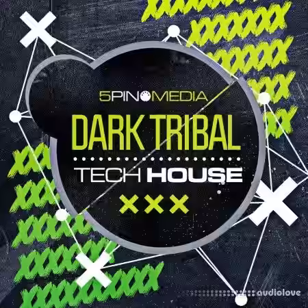 5Pin Media Dark Tribal Tech House [WAV, MiDi, REX] - Sample Pack Artwork