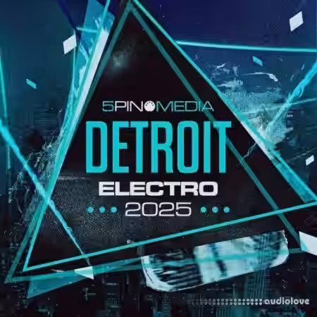 5Pin Media Detroit Electro 2025 [MULTiFORMAT] - Sample Pack Artwork