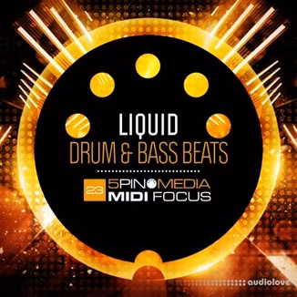 5Pin Media MIDI Focus Liquid Drum and Bass Beats [MULTiFORMAT]