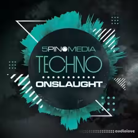 5Pin Media Techno Onslaught [WAV, MiDi] - Sample Pack Artwork