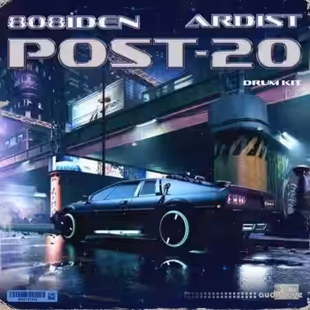 808iden x Ardist Post-20 Drum Kit [WAV, Synth Presets] - Sample Pack Artwork