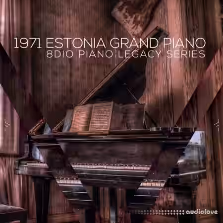 8Dio 1971 Estonia Grand Piano [KONTAKT] - Sample Pack Artwork