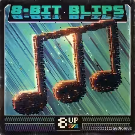 8UP 8-Bit Blips [WAV] - Sample Pack Artwork