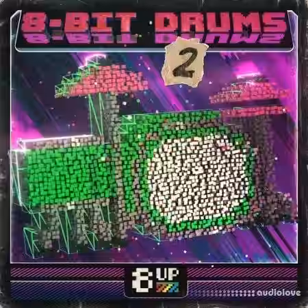 8UP 8-Bit Drums 2 [WAV] - Sample Pack Artwork