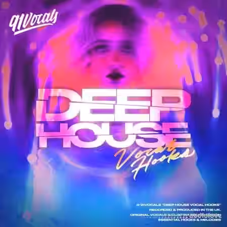 91Vocals Deep House Vocal Hooks [WAV] - Sample Pack Artwork