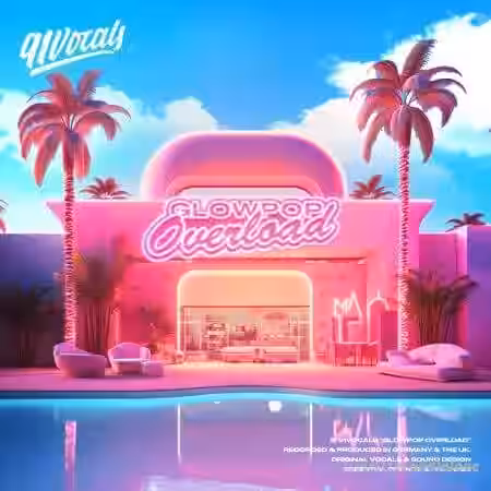 91Vocals GLOWPOP OVERLOAD [WAV] - Sample Pack Artwork