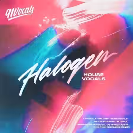 91Vocals Halogen House Vocals [WAV] - Sample Pack Artwork