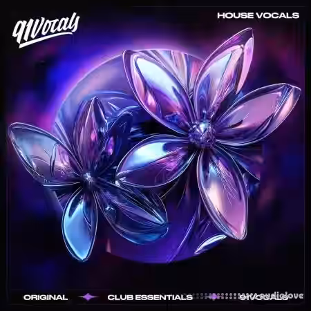 91Vocals House Vocals Club Essentials [WAV] - Sample Pack Artwork
