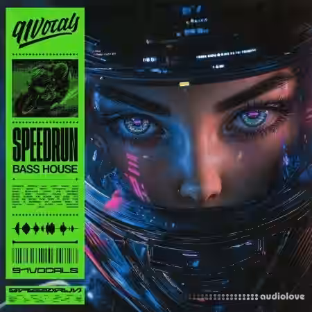 91Vocals Speedrun Bass House [WAV] - Sample Pack Artwork