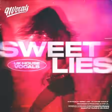 91Vocals Sweet Lies - UK House Vocals [WAV] - Sample Pack Artwork