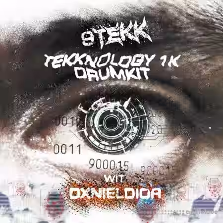 9tekk Tekknology 1k Drumkit DELUXE w/ dxnieldior [WAV, Synth Presets] - Sample Pack Artwork