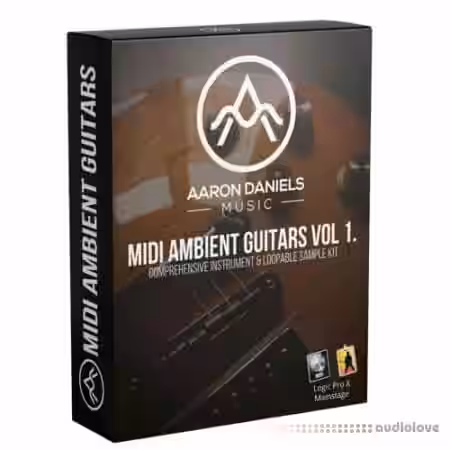 Aaron Daniels Ambient Guitars Vol.1 [DAW Templates] - Sample Pack Artwork