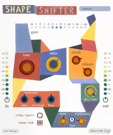 Aberrant DSP ShapeShifter v1.1 RETAiL [WiN, MacOSX] - Sample Pack Artwork