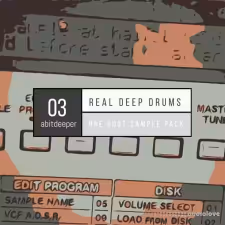 Abitdeeper Real Deep Drums [WAV] - Sample Pack Artwork