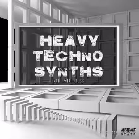 Abstract State Heavy Techno Synths [WAV] - Sample Pack Artwork