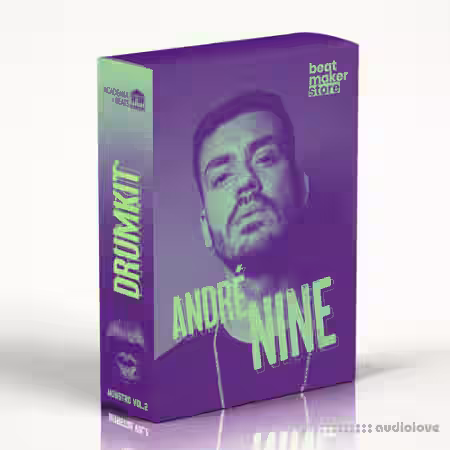 Academia de Beats Drum Kit ANDRE NINE Monstro Vol.2 [WAV] - Sample Pack Artwork
