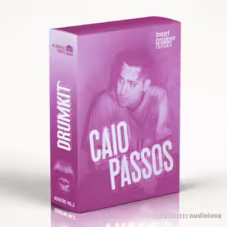 Academia de Beats Drum Kit Caio Passos MONSTRO Vol.2 [WAV] - Sample Pack Artwork
