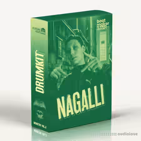 Academia de Beats Drum Kit Nagalli MONSTRO Vol.2 [WAV] - Sample Pack Artwork