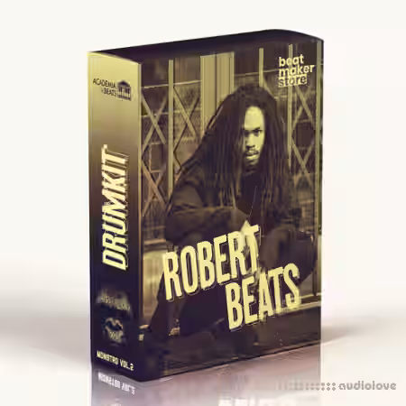 Academia de Beats Drum Kit Robert Beats MONSTRO Vol.2 [WAV] - Sample Pack Artwork