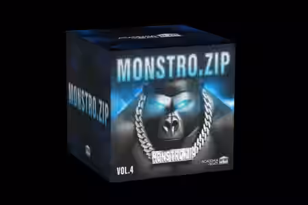 Academia de Beats MONSTRO Vol.4 [WAV, MiDi] - Sample Pack Artwork