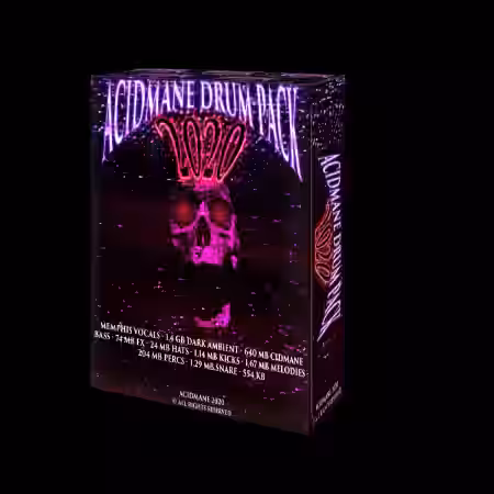 ACIDMANE Drum Pack Vol.1 [WAV] - Sample Pack Artwork