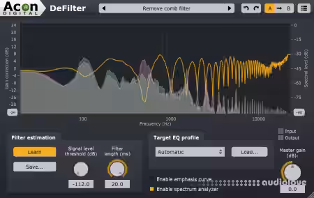 Acon Digital DeFilter v1.2.1 [WiN, MacOSX] - Sample Pack Artwork