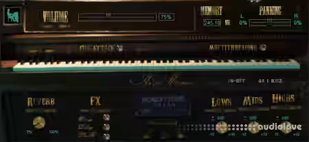 Adam Monroe Music Honky Tonk Piano v2.71 [WiN, MacOSX] - Sample Pack Artwork