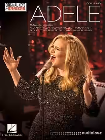 Adele Original Keys for Singers - Sample Pack Artwork