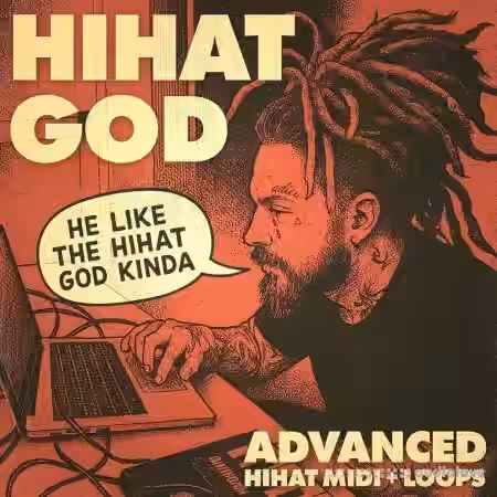Adieu Hihat God Advanced Hihat MIDI + Loops [WAV, MiDi] - Sample Pack Artwork