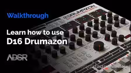ADSR Sounds D16 Drumazon Explained [TUTORiAL] - Sample Pack Artwork