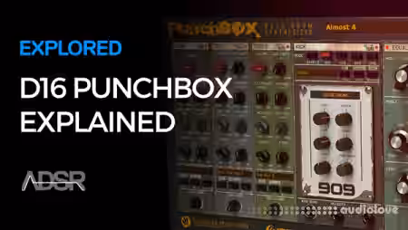 ADSR Sounds Exploring the D16 Punchbox [TUTORiAL] - Sample Pack Artwork