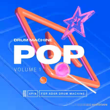 ADSR Sounds Pop Drum Machine Expansion [Synth Presets] - Sample Pack Artwork